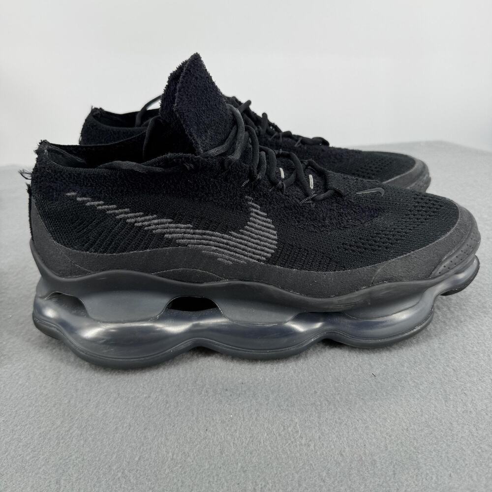 Nike Air Max Scorpion Flyknit Triple Black Anthracite DJ4701 003 Mens Size 9